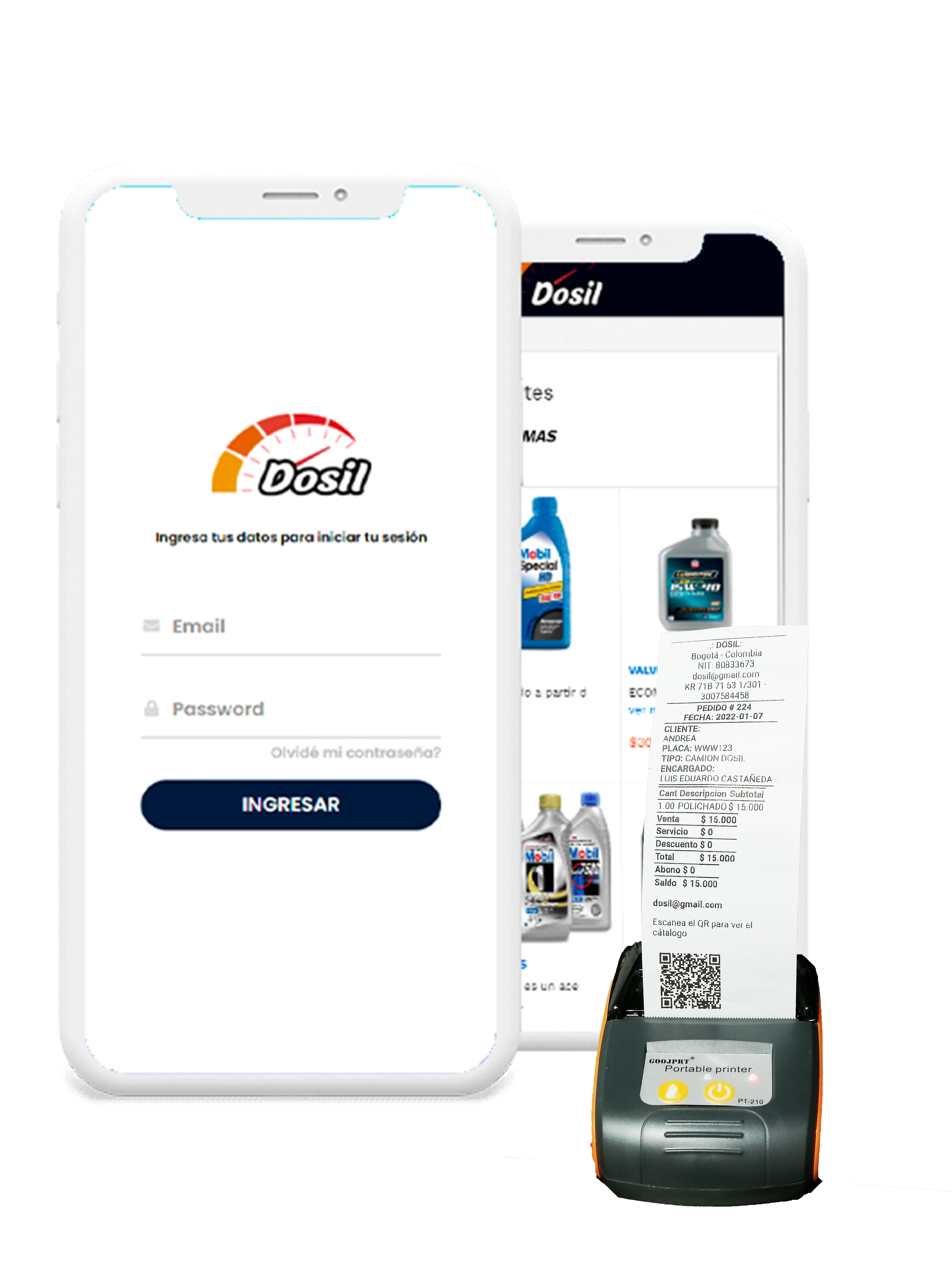 Software Dosil para talleres, lavaderos y servitecas en Colombia